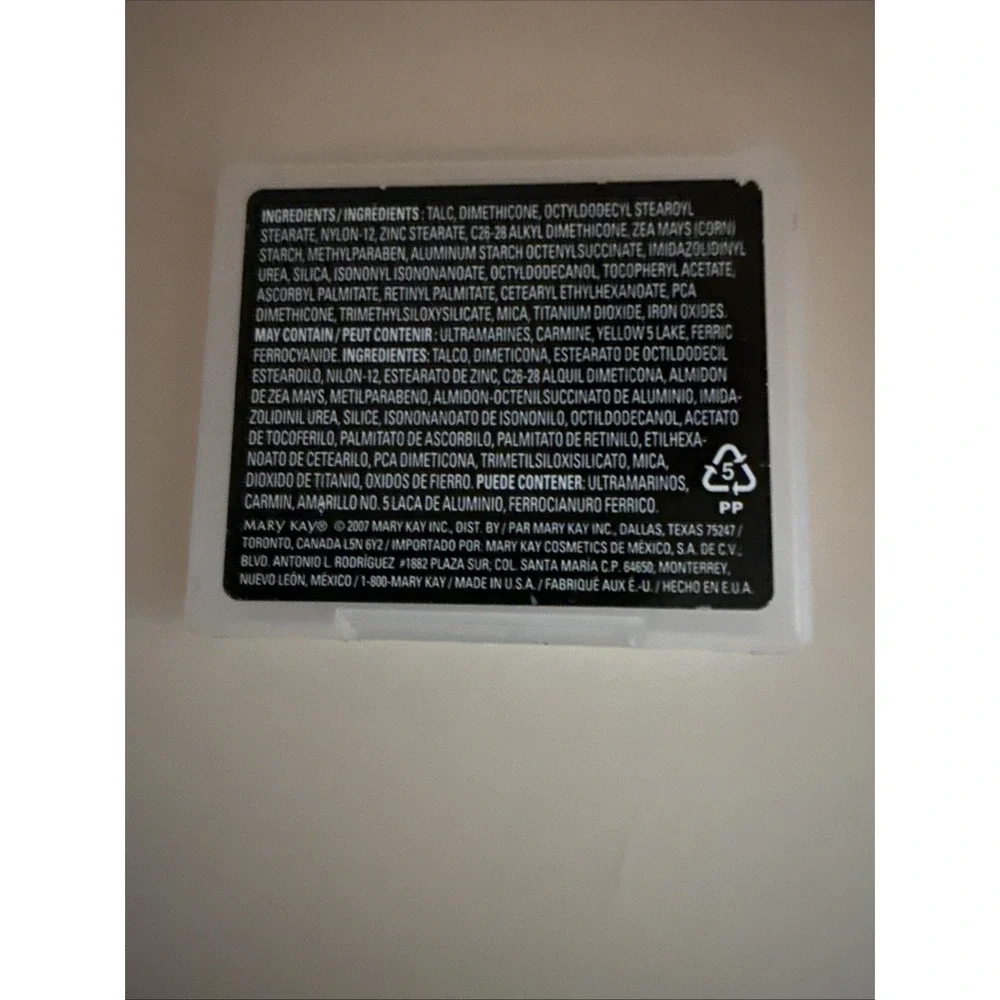 Mary Kay Mineral Eye Color Amber‎ Blaze 2007 Discontinued Magnetic